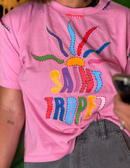 T-shirt St-Tropez - Rose