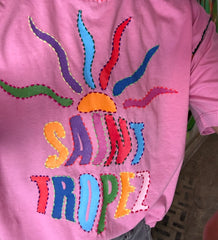 T-shirt St-Tropez - Rose