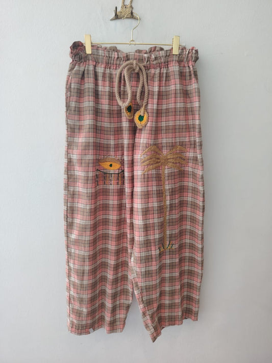 Pantalon Zorah palmier