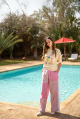 Pantalon Salma Patchwork