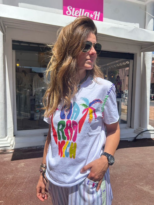 T-shirt Marrakech - Blanc