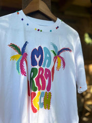 T-shirt Marrakech Oversize - Blanc
