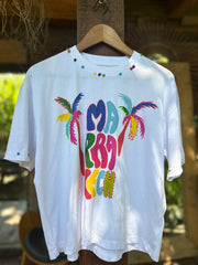 T-shirt Marrakech Oversize - Blanc
