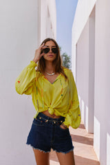 Blouse April - Jaune