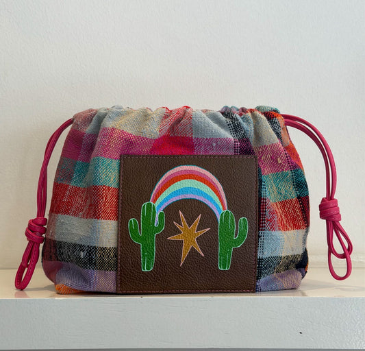 Clutch Happy Cuir Cactus
