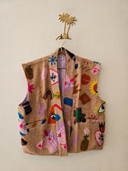 Gilet Jade Beige