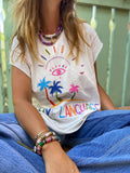 T-shirt Love Language Ecru