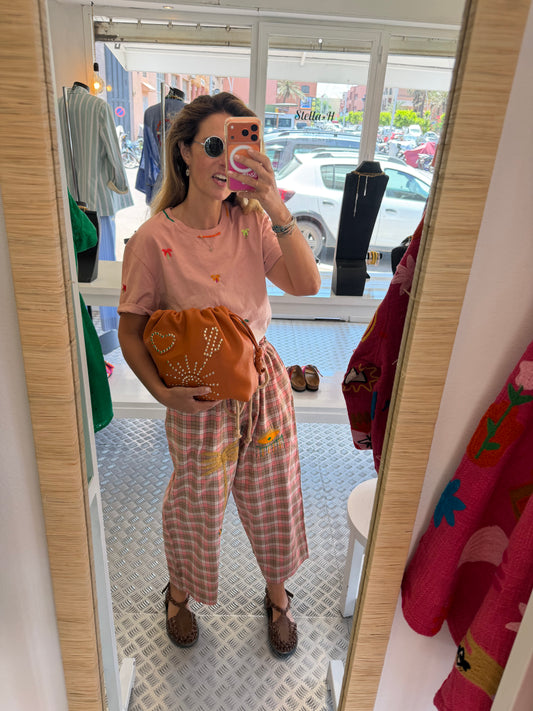 Pantalon Zorah palmier