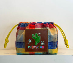 Clutch Happy Cuir Cactus Marrakech