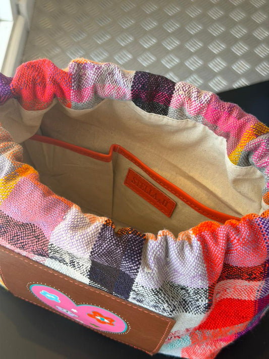 Clutch Happy Cuir Coeur